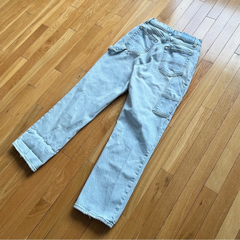 Abercrombie & Fitch Women's Curve Love Carpenter Jeans